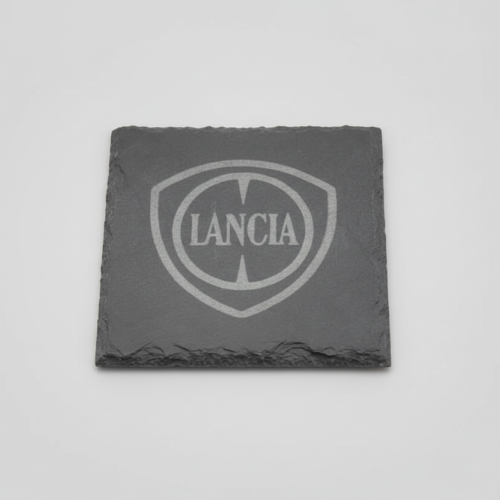 Lancia Slate Coaster – Engraved Natural Slate Car Gift