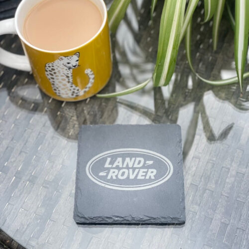 Land_Rover_Slate_Coaster_1 Land Rover Slate Coaster – Engraved Natural Slate Car Gift
