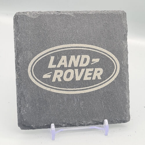 Land_Rover_Slate_Coaster_5 Land Rover Slate Coaster – Engraved Natural Slate Car Gift