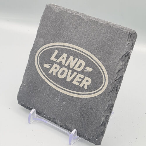 Land_Rover_Slate_Coaster_6 Land Rover Slate Coaster – Engraved Natural Slate Car Gift