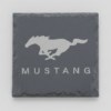 Mustang_slate_coaster_2 Mustang Slate Coaster – Engraved Natural Slate Car Gift