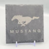 Mustang_slate_coaster_4 Mustang Slate Coaster – Engraved Natural Slate Car Gift