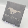 Mustang_slate_coaster_5 Mustang Slate Coaster – Engraved Natural Slate Car Gift