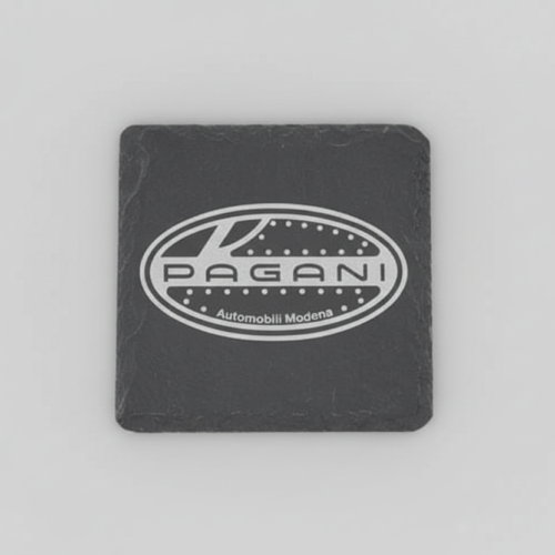 Pagani Slate Coaster – Engraved Natural Slate Car Gift