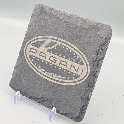 Pagani Slate Coaster – Engraved Natural Slate Car Gift