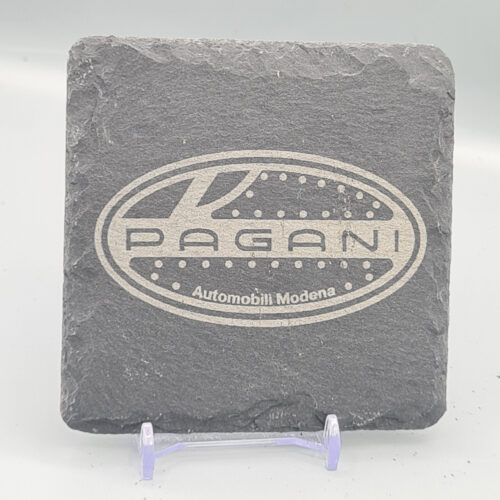 Pagani Slate Coaster – Engraved Natural Slate Car Gift
