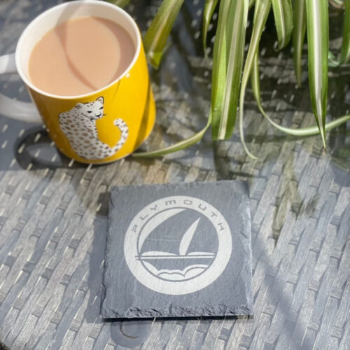 Plymouth_slate_Coaster_1 Plymouth Slate Coaster – Engraved Natural Slate Car Gift