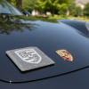 Porsche Slate Coaster – Engraved Natural Slate Car Gift