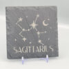 Sagittarius Slate Coaster – Zodiac Star Sign Engraved Natural Slate Gift
