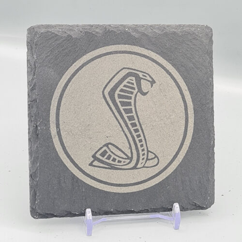 Shelby Cobra Slate Coaster – Engraved Natural Slate Car Gift