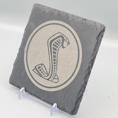 Shelby Cobra Slate Coaster – Engraved Natural Slate Car Gift