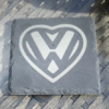 VW_Heart_slate_Coaster_2 VW Heart Slate Coaster – Engraved Natural Slate Volkswagen Gift