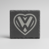 VW_Heart_slate_Coaster_3 VW Heart Slate Coaster – Engraved Natural Slate Volkswagen Gift