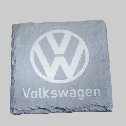 Volkswagen Slate Coaster – Engraved Natural Slate Car Gift