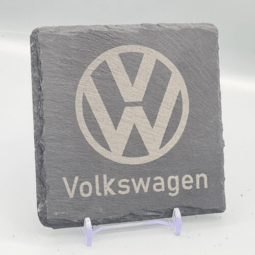 Volkswagen Slate Coaster – Engraved Natural Slate Car Gift