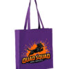 rl670_purple_ft Large Organic Cotton Tote Bag (with gusset)