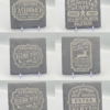 set of 6 xmas coasters Christmas Slate Coaster Gift Set with Holder – 6 Rustic Festive Coasters