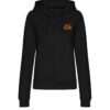 Womans_hoodie_Black_zipped Womens Zipped Hoodie