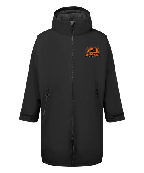 robe_black_charcoal_ft Adult and Kids Changing Robes