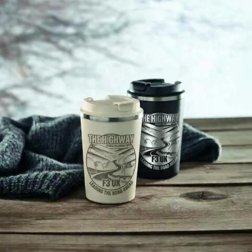 F3UK The Highway 350ml Insulated Travel Mug