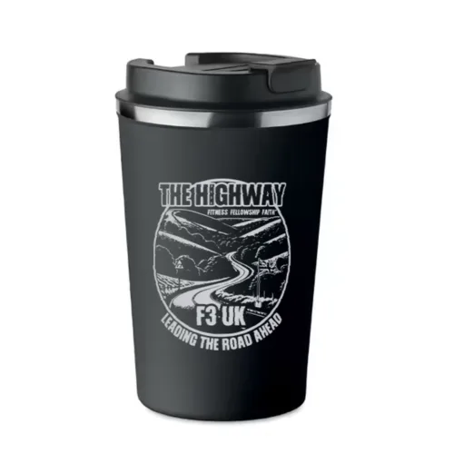 F3UK The Highway 350ml Insulated Travel Mug